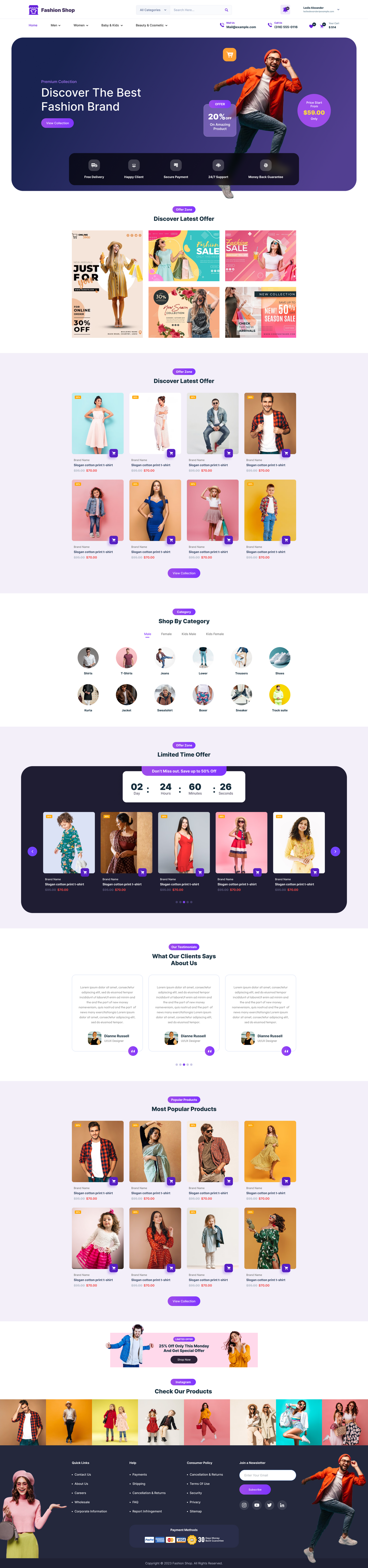Apparel WordPress Theme