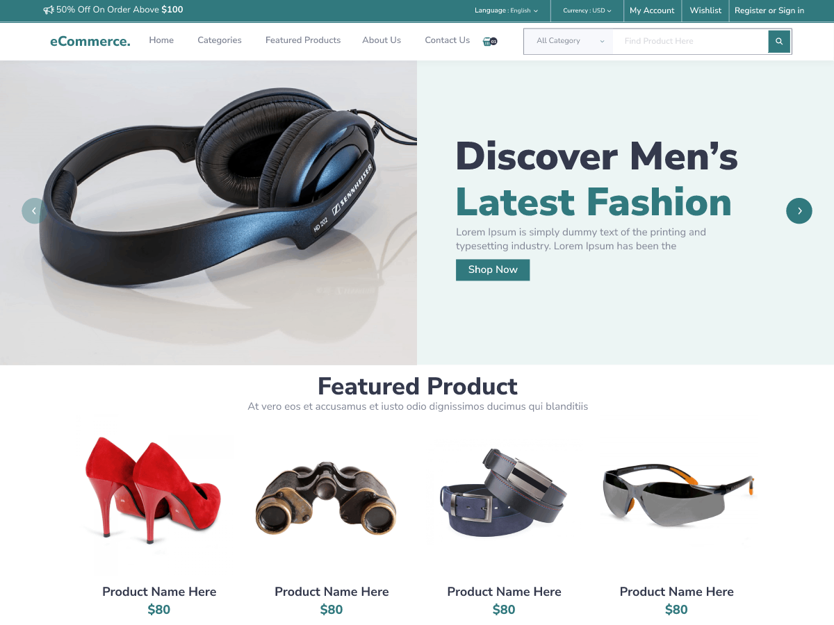 Free Storefront WordPress Theme