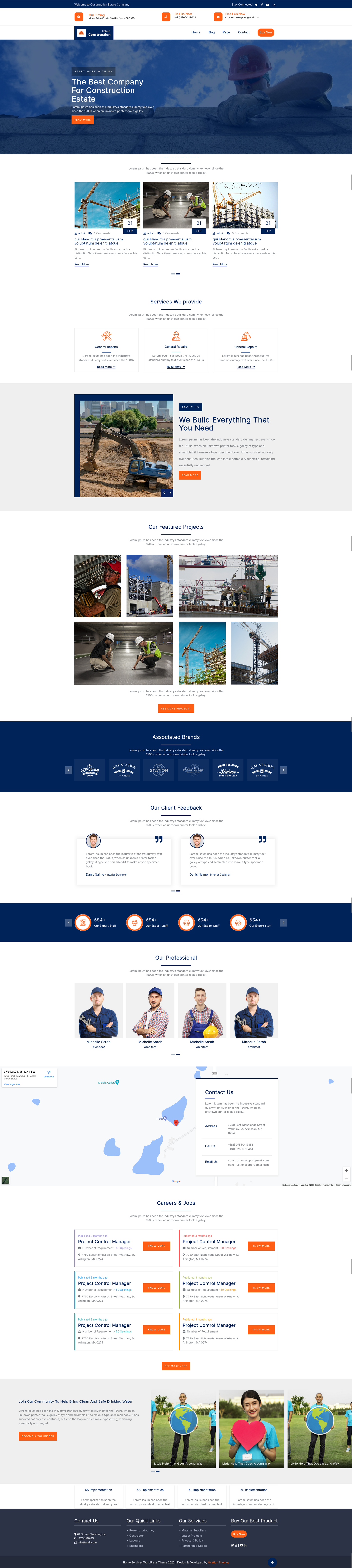 Home Services WordPress Theme