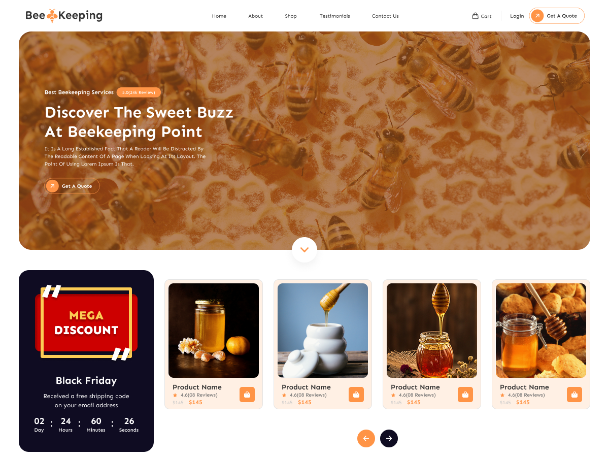 free honey wordpress theme