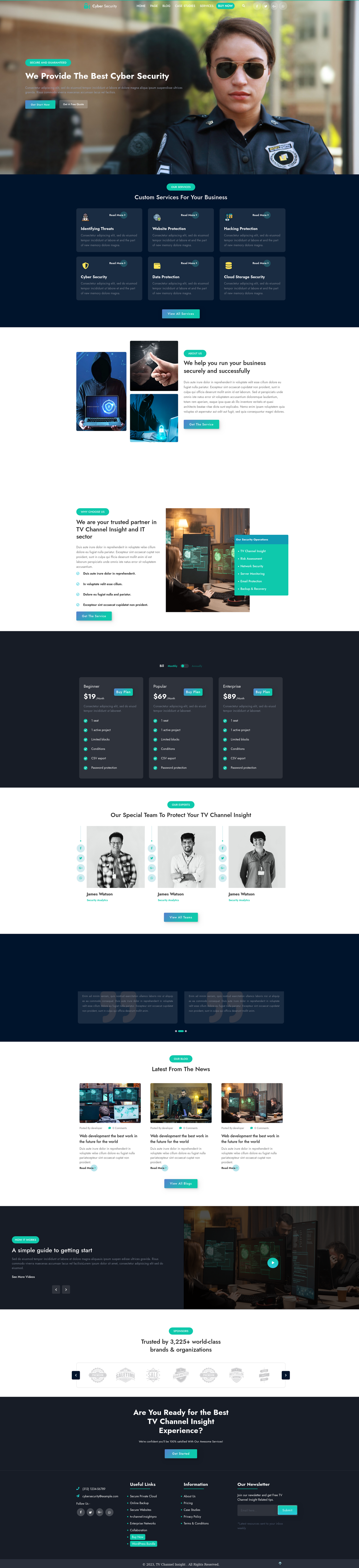 WordPress TV Channel Theme