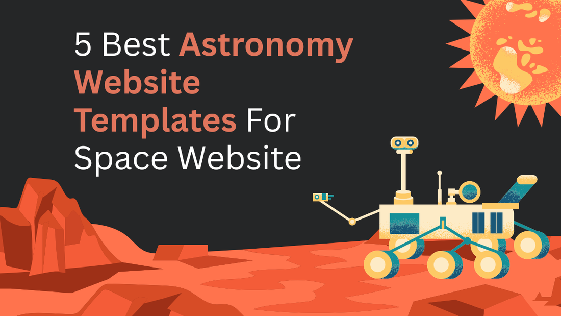 Astronomy Website Templates