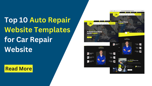 Auto Repair Website Templates