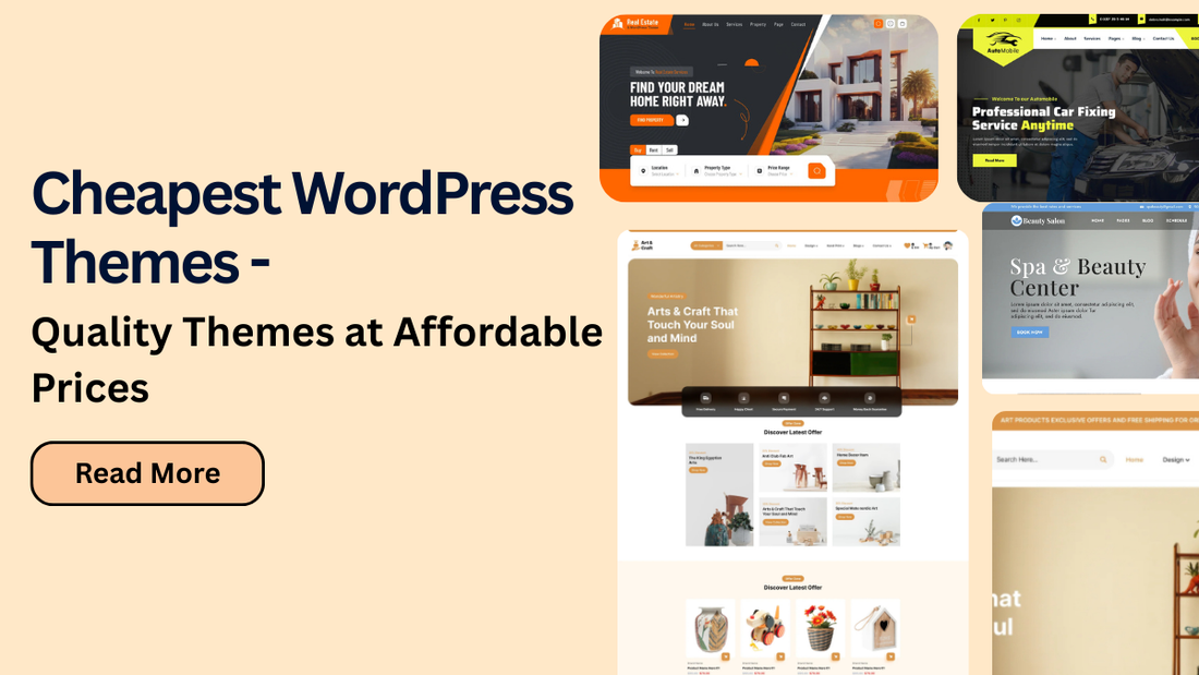 Cheapest WordPress Themes 
