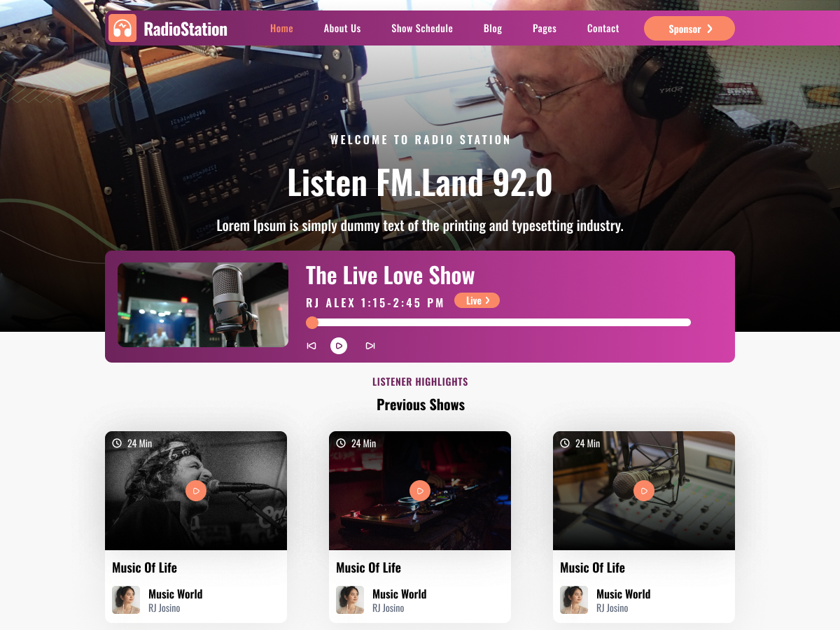 Radio Shows