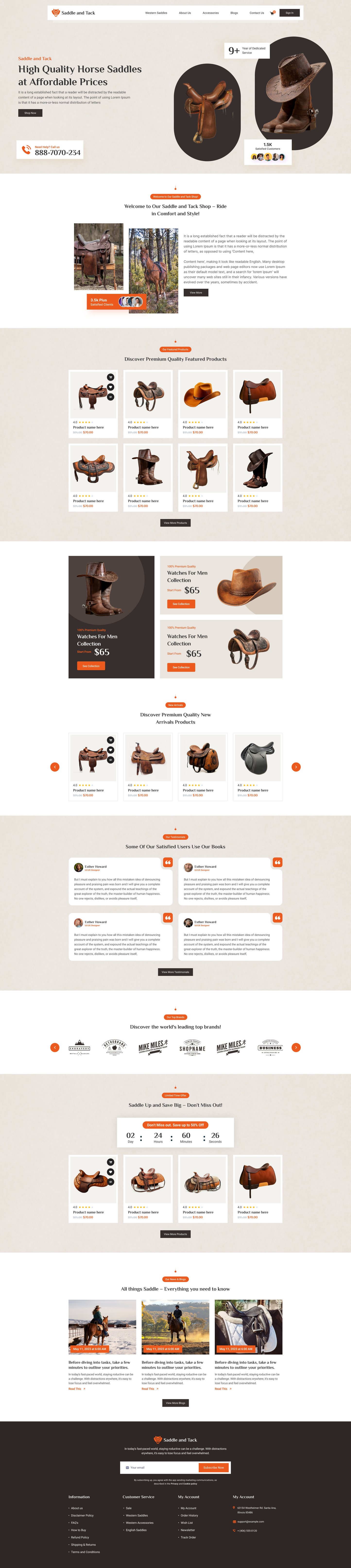 Saddle WordPress theme