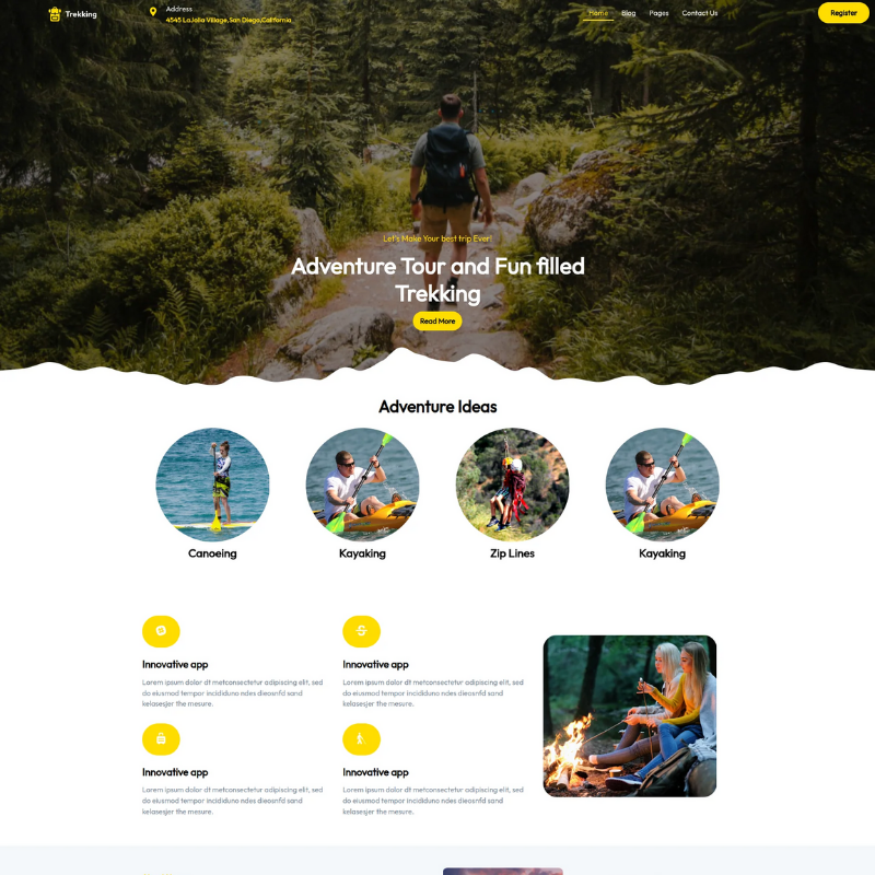 Adventure Sports WordPress Theme