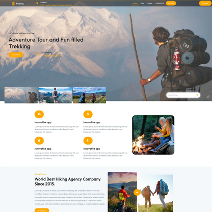 Adventure Tour WordPress Theme
