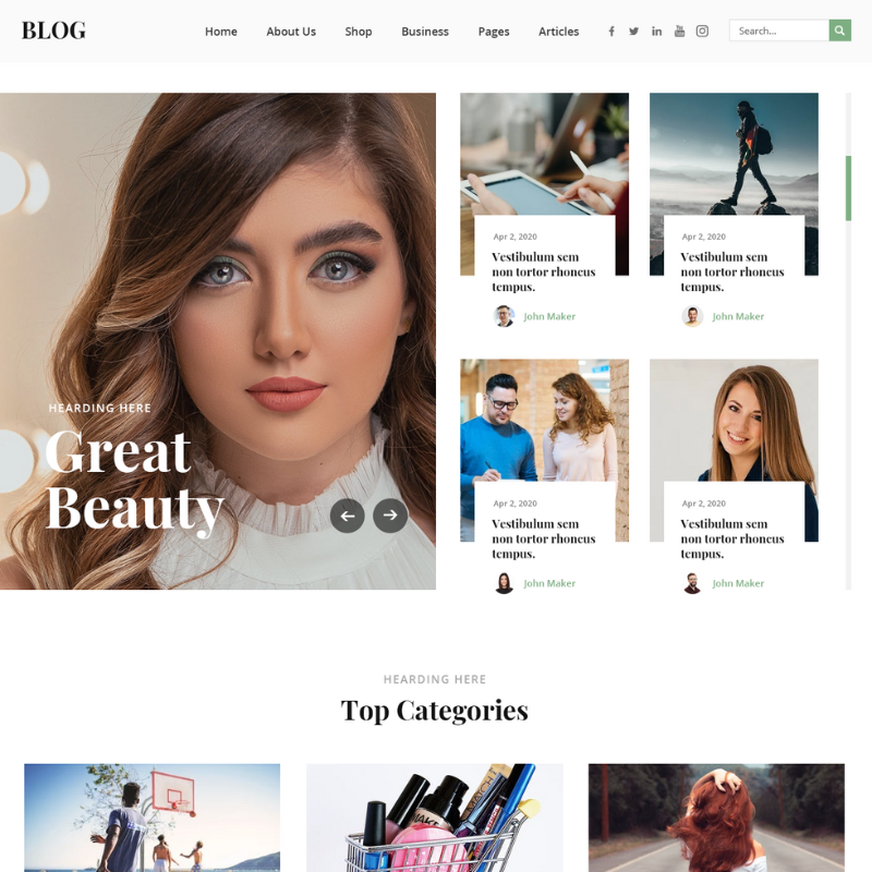 Blog WordPress Theme