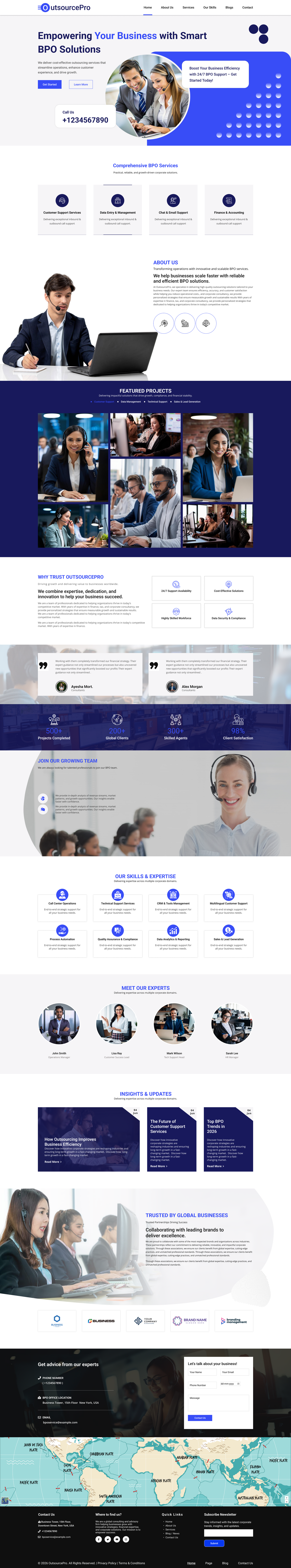 BPO WordPress Theme