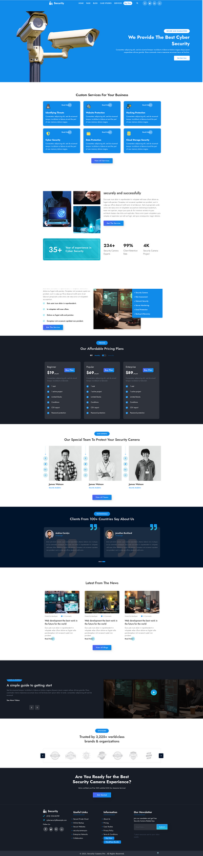 CCTV WordPress Theme