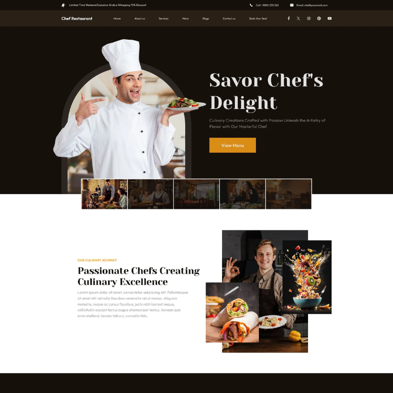 Chef WordPress Theme