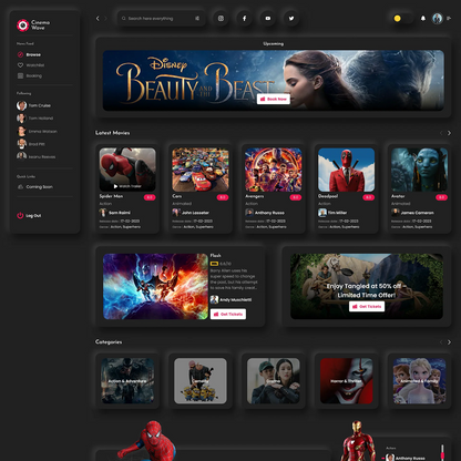Cinema WordPress Theme
