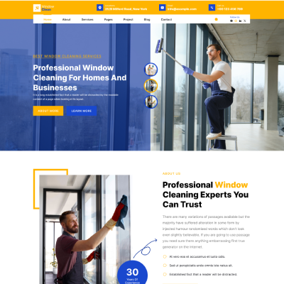 Cleaningn WordPress Theme