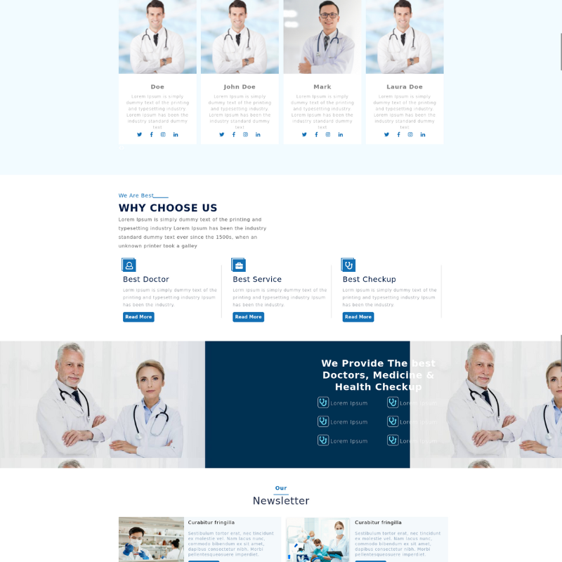 Clinic WordPress Theme