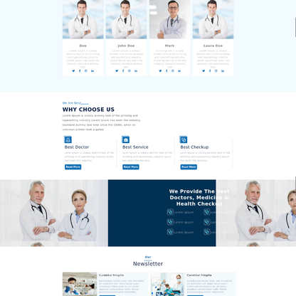 Clinic WordPress Theme
