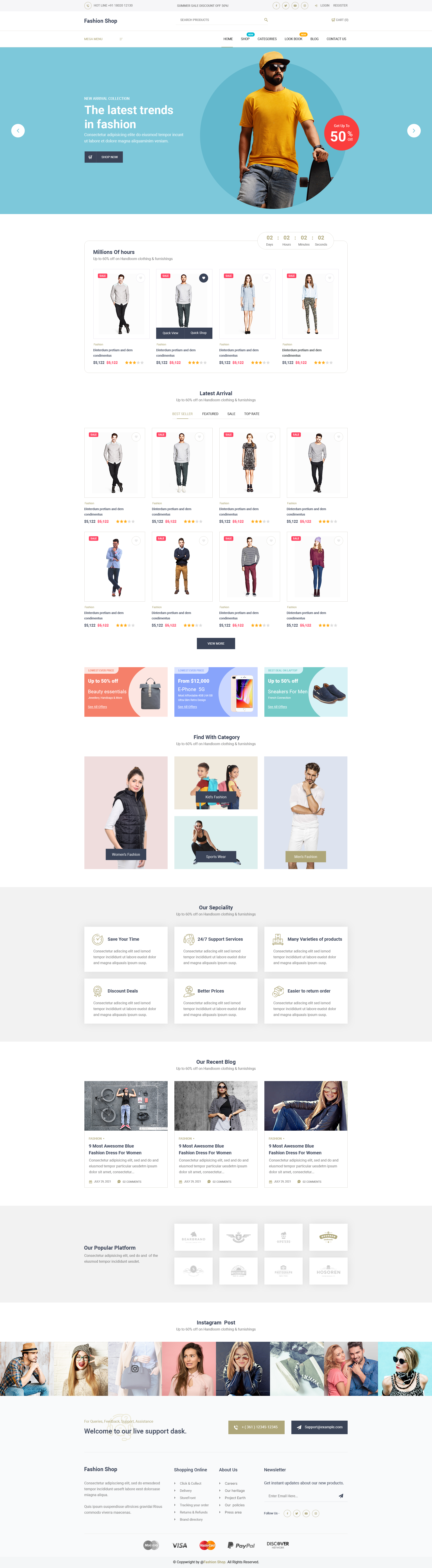Clothing Store WordPress Theme