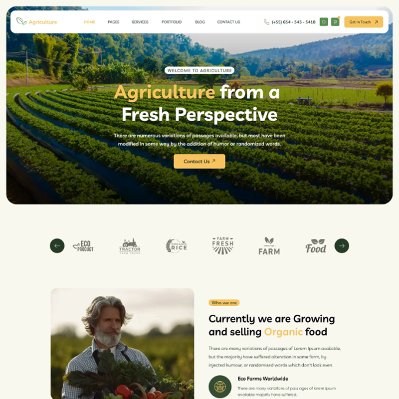 Cultivation WordPress Theme