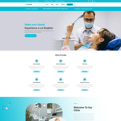 WordPress Dental Theme