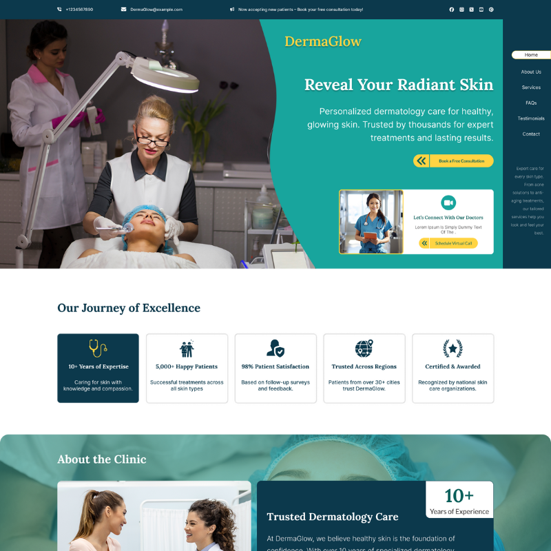 Dermatologist WordPress Theme