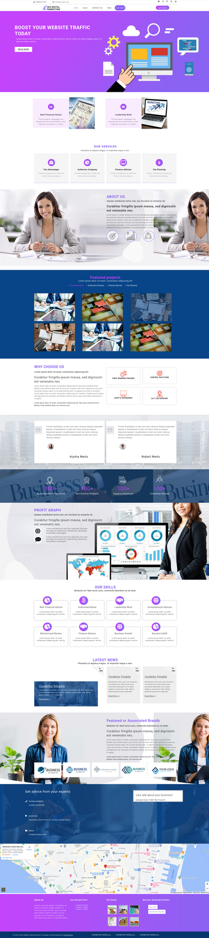 Digital Marketing WordPress Theme
