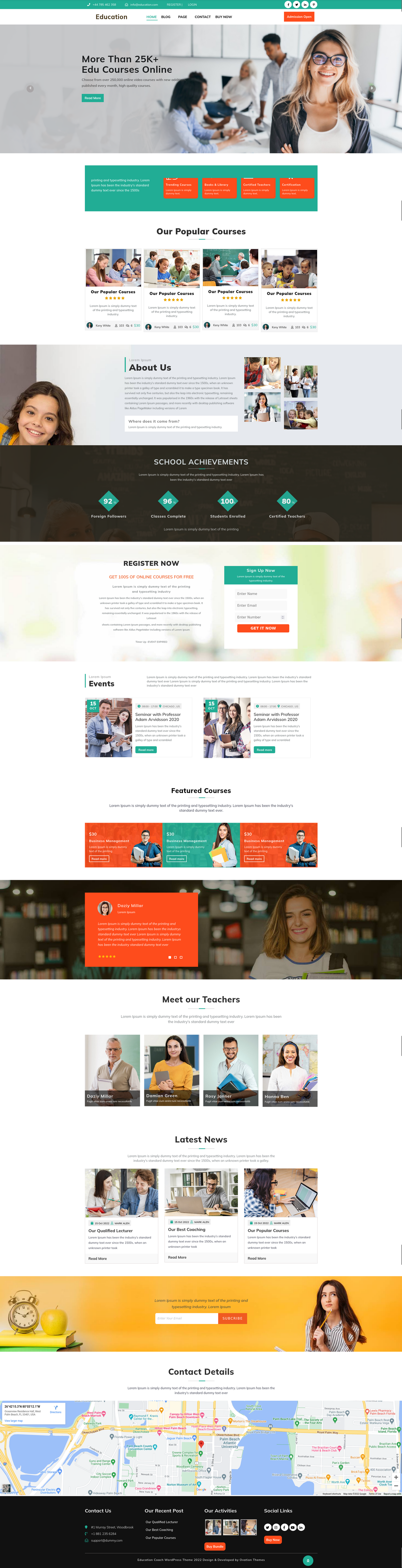 Education Coach WordPress Theme