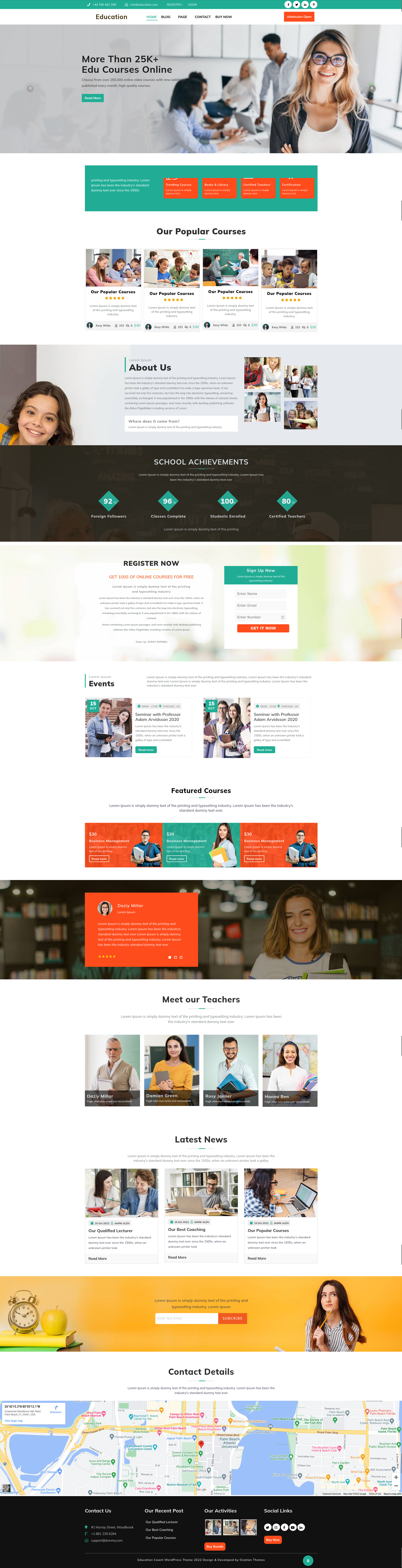 Education Coach WordPress Theme