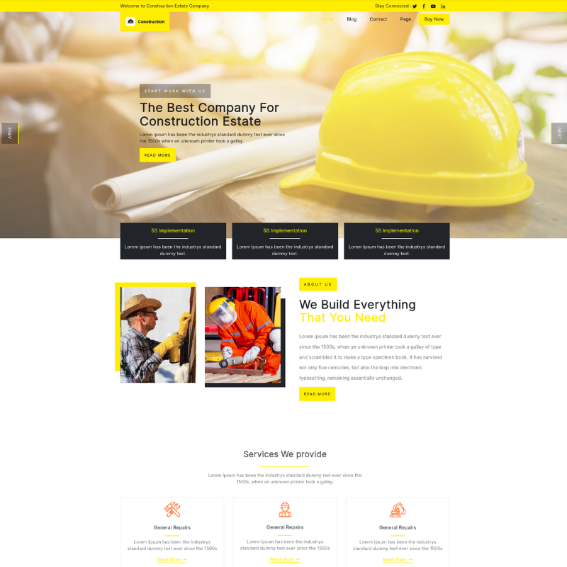 Engineer WordPress Theme