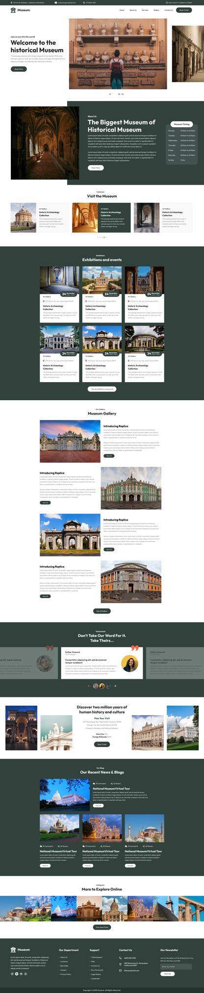 History WordPress Theme