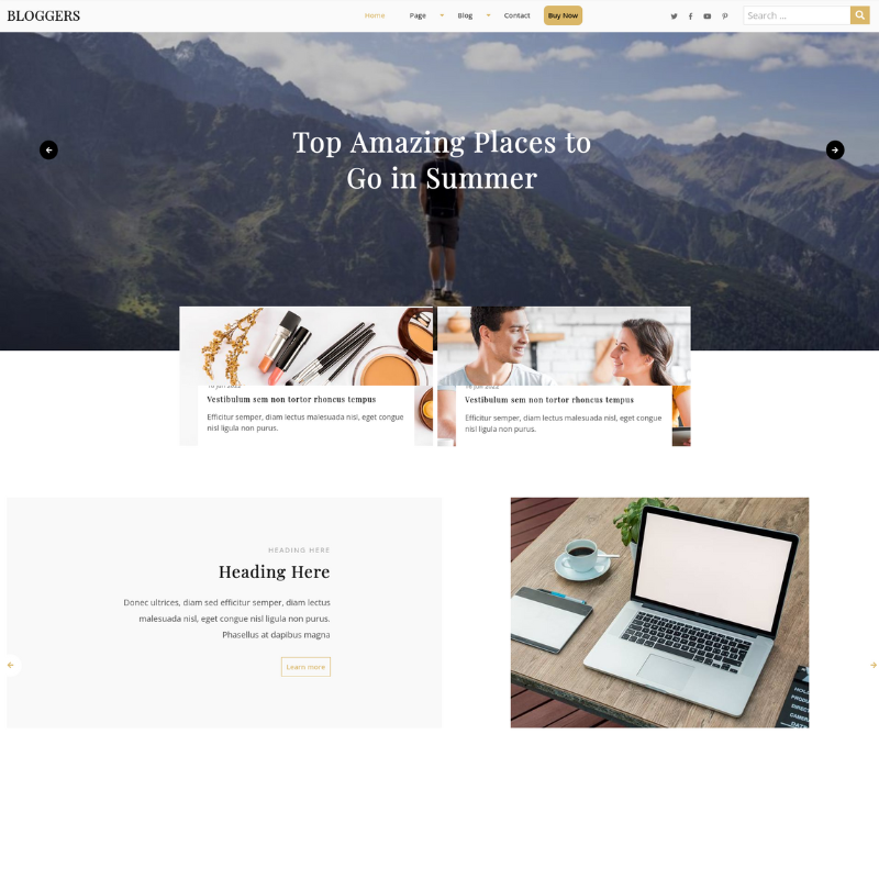 Lifestyle WordPress Theme