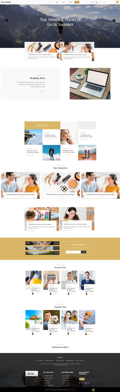 Lifestyle WordPress Theme