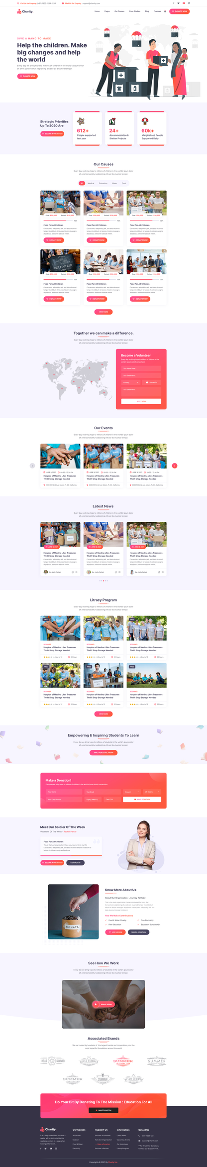 NGO Charity WordPress Theme