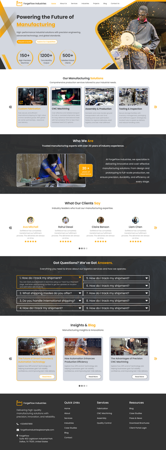 Product Manufacturing