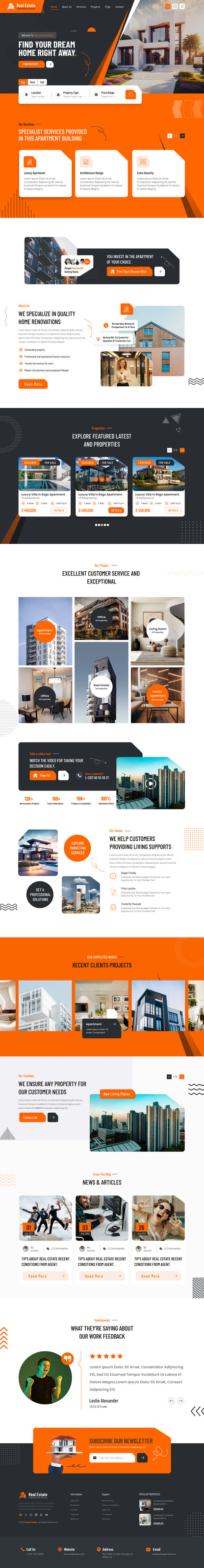rental-property-wordpress-theme