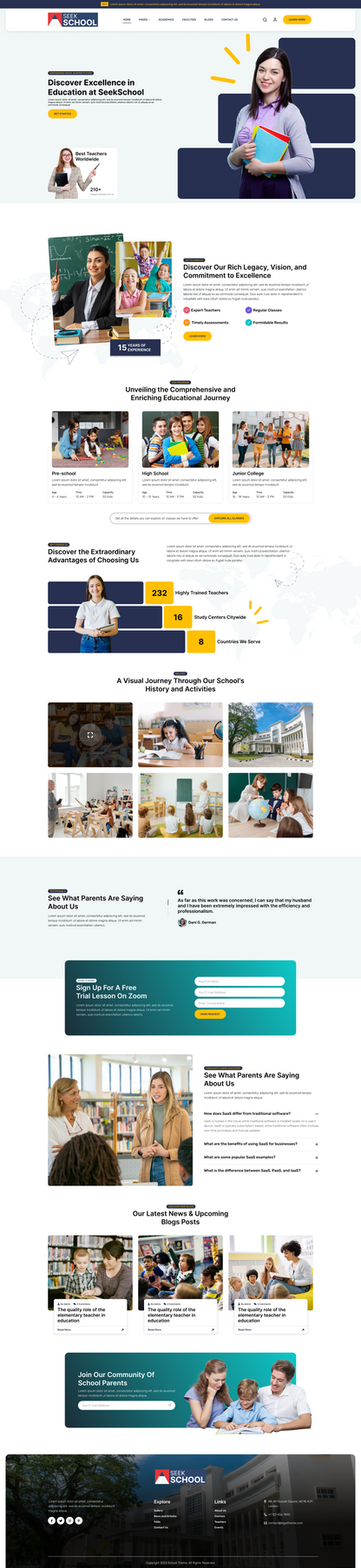 Scholarship WordPress Theme