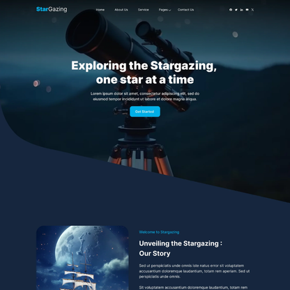 Space WordPress Theme