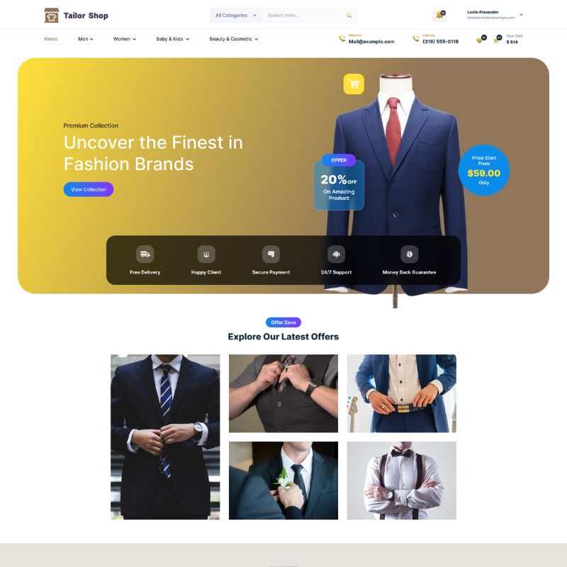 Suits WordPress Theme