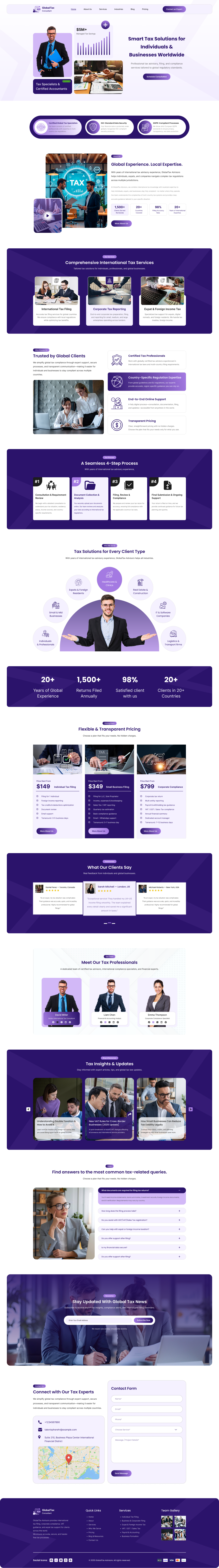 Tax WordPress Theme