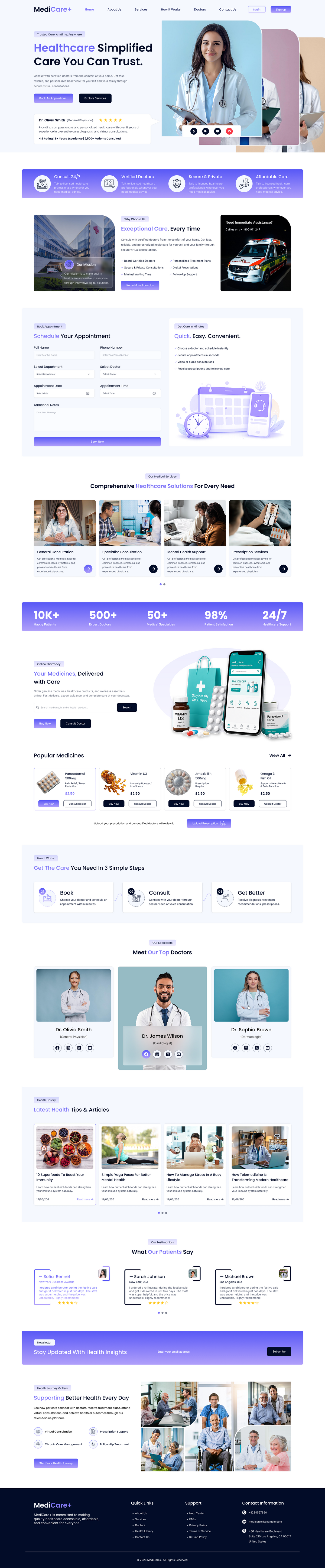 Telemedicine WordPress Theme