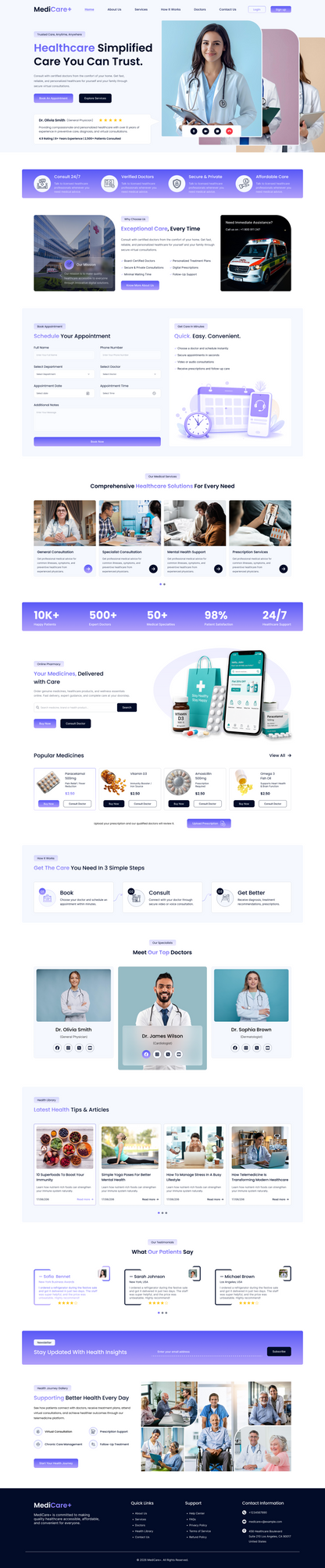 Telemedicine WordPress Theme