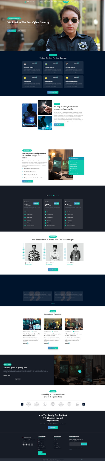 WordPress TV Channel Theme