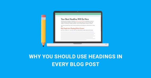 headings in blog posts