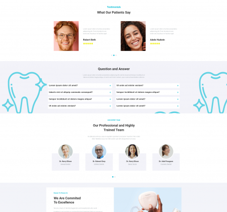 WordPress Dental Theme