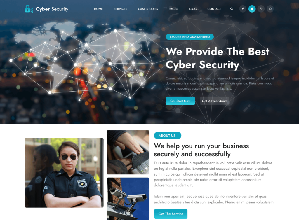 Cyber Security - Finest WordPress Themes